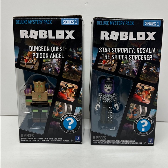 Toys Roblox Deluxe Mystery Pack Poison Angel Rosalia The Spider M 